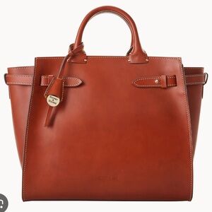 Dooney and Bourke Alto Brown Leather Handbag